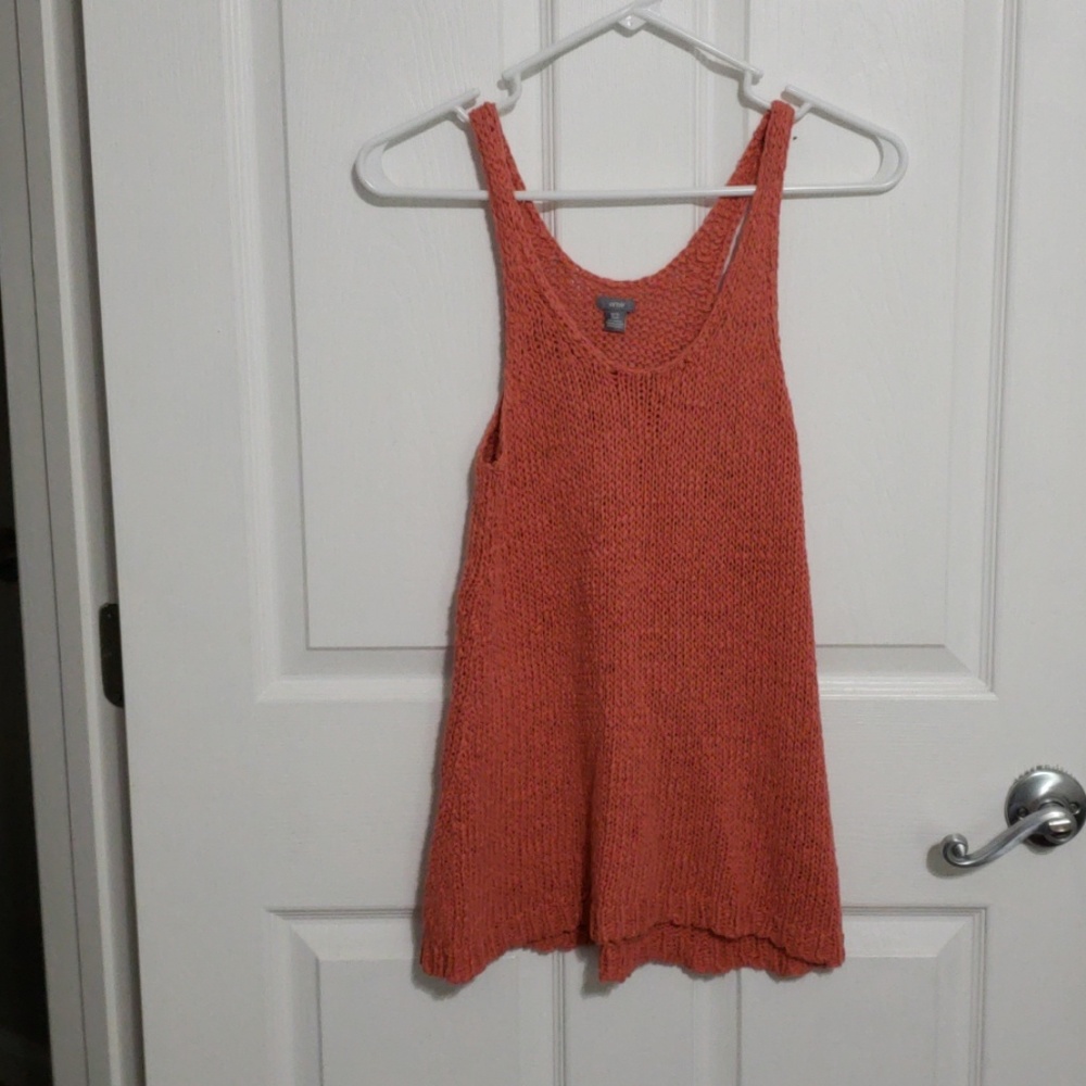 Knit tank top